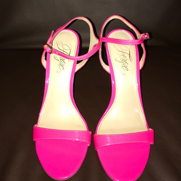 Fergie size 8 heels. Slightly used.