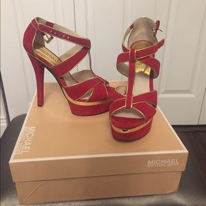 Michael Kors Red Heels 6