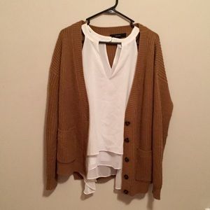 New York and Co. chiffon tank.