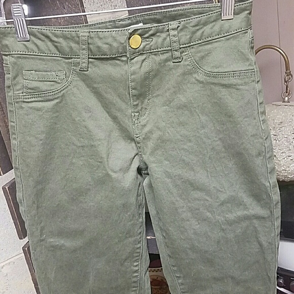 Olive jeggings