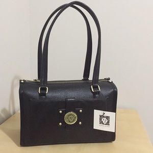 Anne Klein Black Handbag