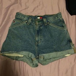 Tommy Hilfiger high waisted shorts