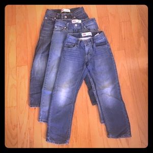 Boys Levi's jeans 3 pack!
