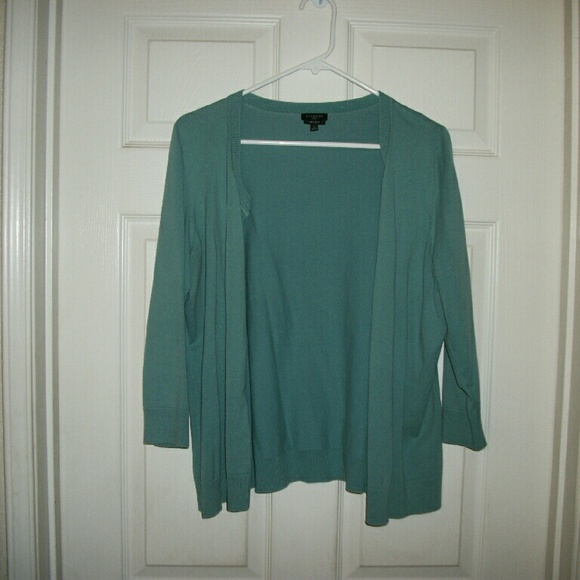 Teal cardigan