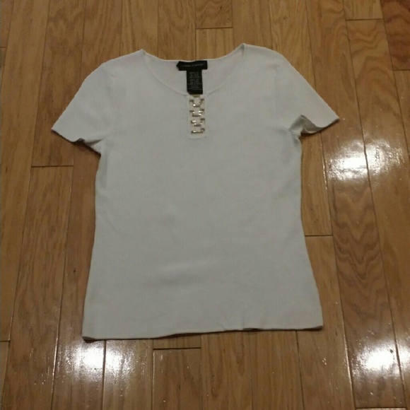 *Cable and Gauge White Top