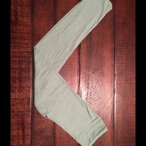 Lularoe Kids Mint Heathered XL leggings