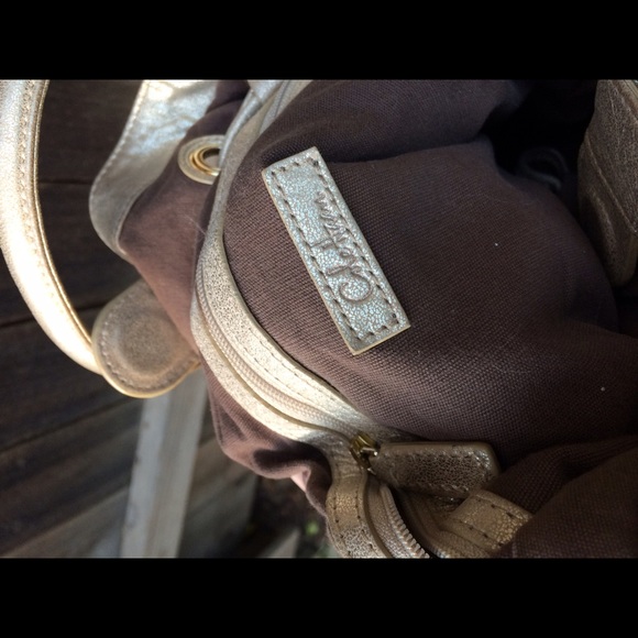 Champagne Cole Haan purse - Picture 4 of 4