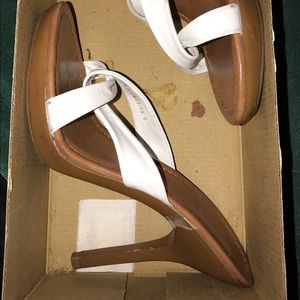 Cathy Jean White/Tan Heels
