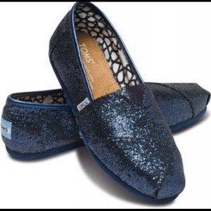 TOMS Twilight Blue Classic Glitters
