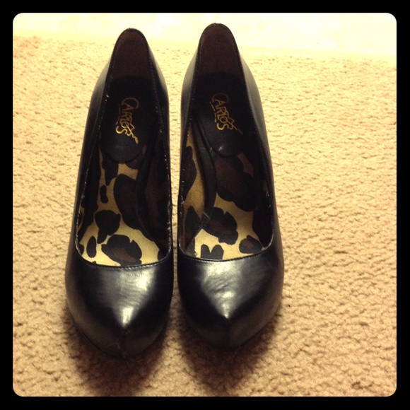 NWOB Black Carlos Santana heels