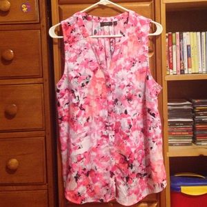 Floral Button Up Blouse