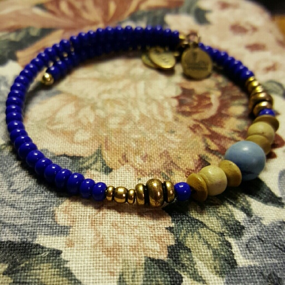 Alex and Ani beaded bracelet