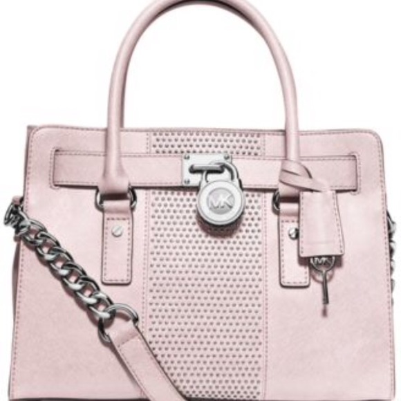 ‼️SOLD‼️NWT Michael Kors microstud hamilton tote.