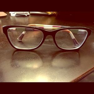 Coach Black glasses frames