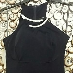 Long Black Nicole Bakti Dress