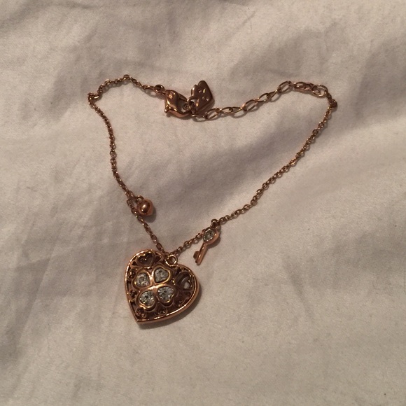 Beautiful Copper/Rose Gold Swarovski Bracelet