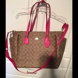 Authentic Coach Diaper bag
