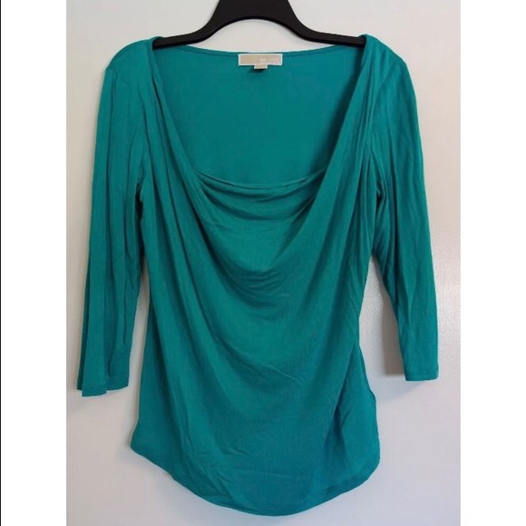 Michael Kors Teal Top Size S