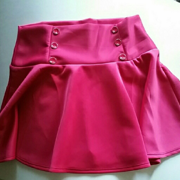 Gabriella rocha pink fuchsia HALTER SKIRT - Picture 3 of 5