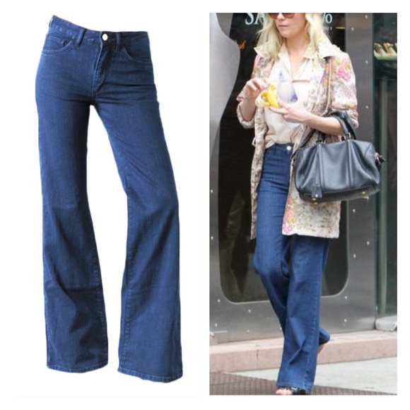 Acne Studios Denim - Acne A Pant Wash flared jeans