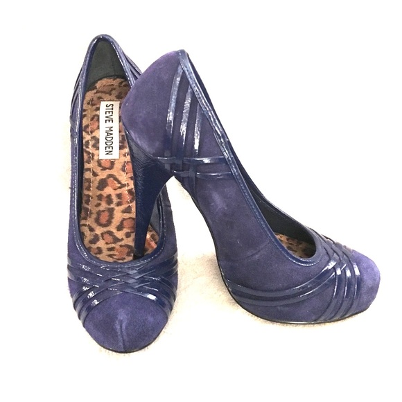 Steve Madden Blue heels