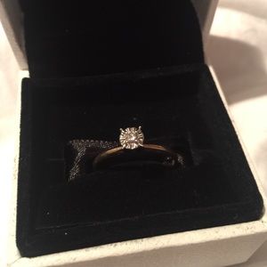 Small Diamond Ring