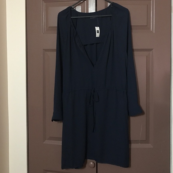 Woman's Long Sleeve Shirt Dress