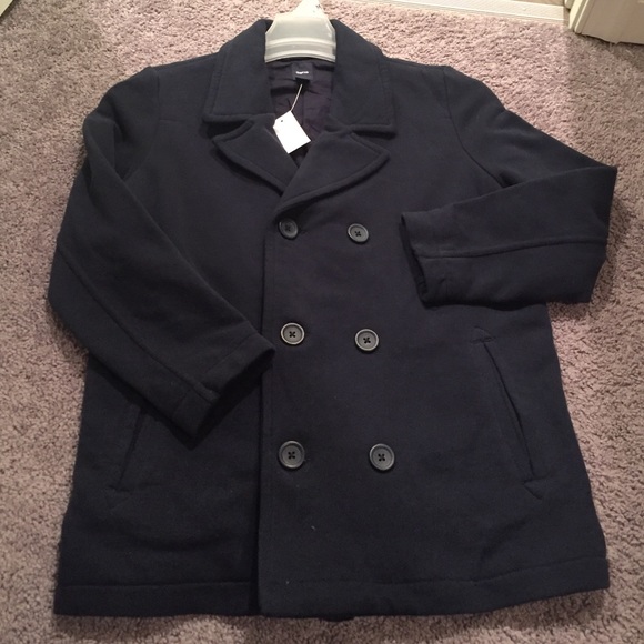 gap boys pea coat