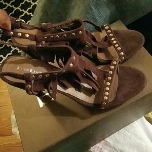 Bebe studded heels