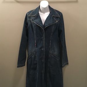 Denim Guess Duster Jacket