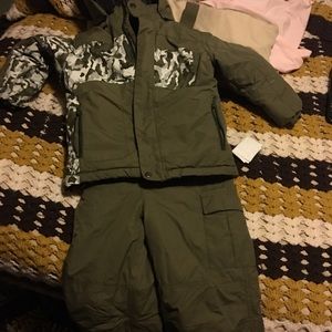 Boys ski outfit