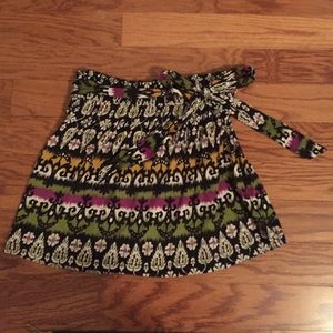 Forever 21 multicolor mini skirt