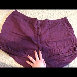 Plus size shorts