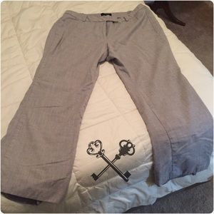 Talbots Size 18W Lined Gray Pants