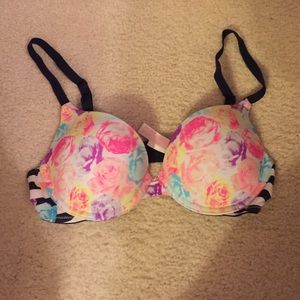 Floral Victoria's Secret Bra