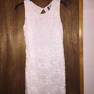White dress