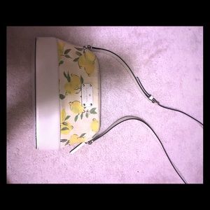 Kate spade lemon crossbody purse
