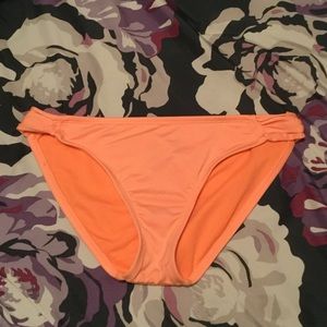 Women's orange bikini bottoms