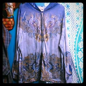 One World zip up hoodie