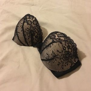 DKNY Strapless Push Up Bra 34B