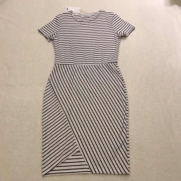 Zara striped dress