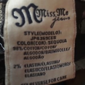 Women miss me jeans
