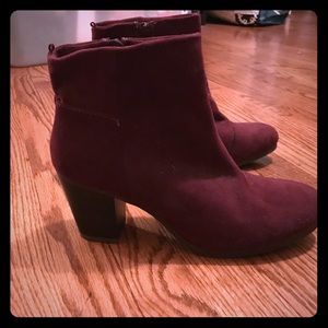 Maroon/ wine color boots