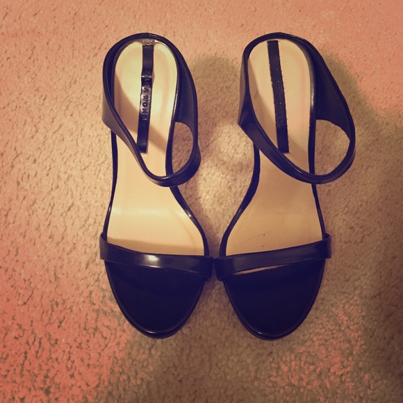 Zara black heels