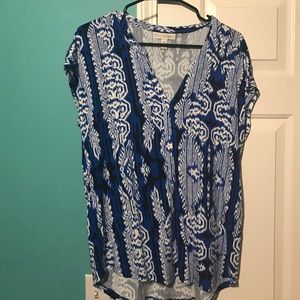patterned shirt
