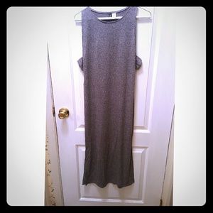 H&M Basic Maxi Gray Long Dress