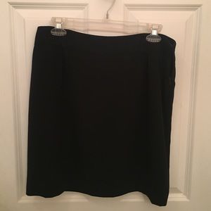 LOFT pencil skirt black