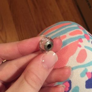 Pandora Rose Looking Glass Murano Glass Charm