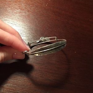 Alex & Ani feather wrap