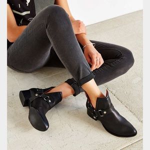 Jeffery Campbell Musk-Harness Ankle Boot